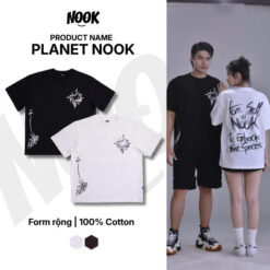 Combo 2 Áo thun PLANET NOOK form rộng